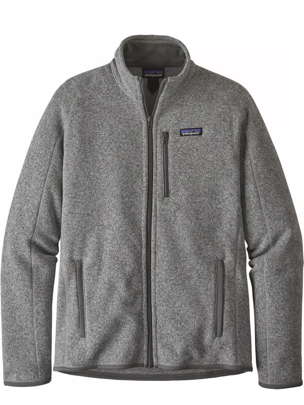 Patagonia Men's Grey Full-Zip Performance Fleece Jacket